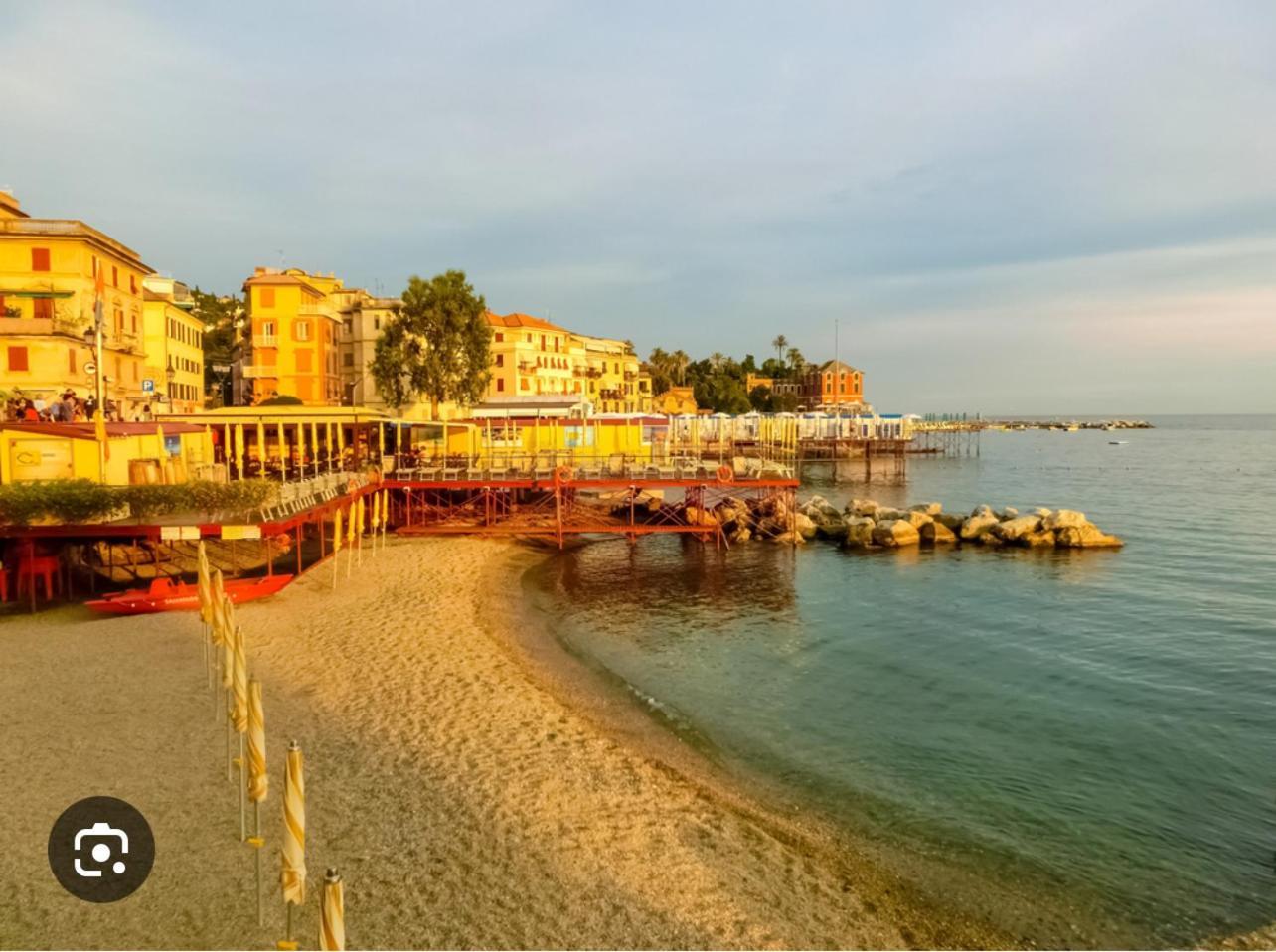 Elegant House By The Sea Rapallo - 50 Meters From The Beach ,Near Portofino Екстериор снимка