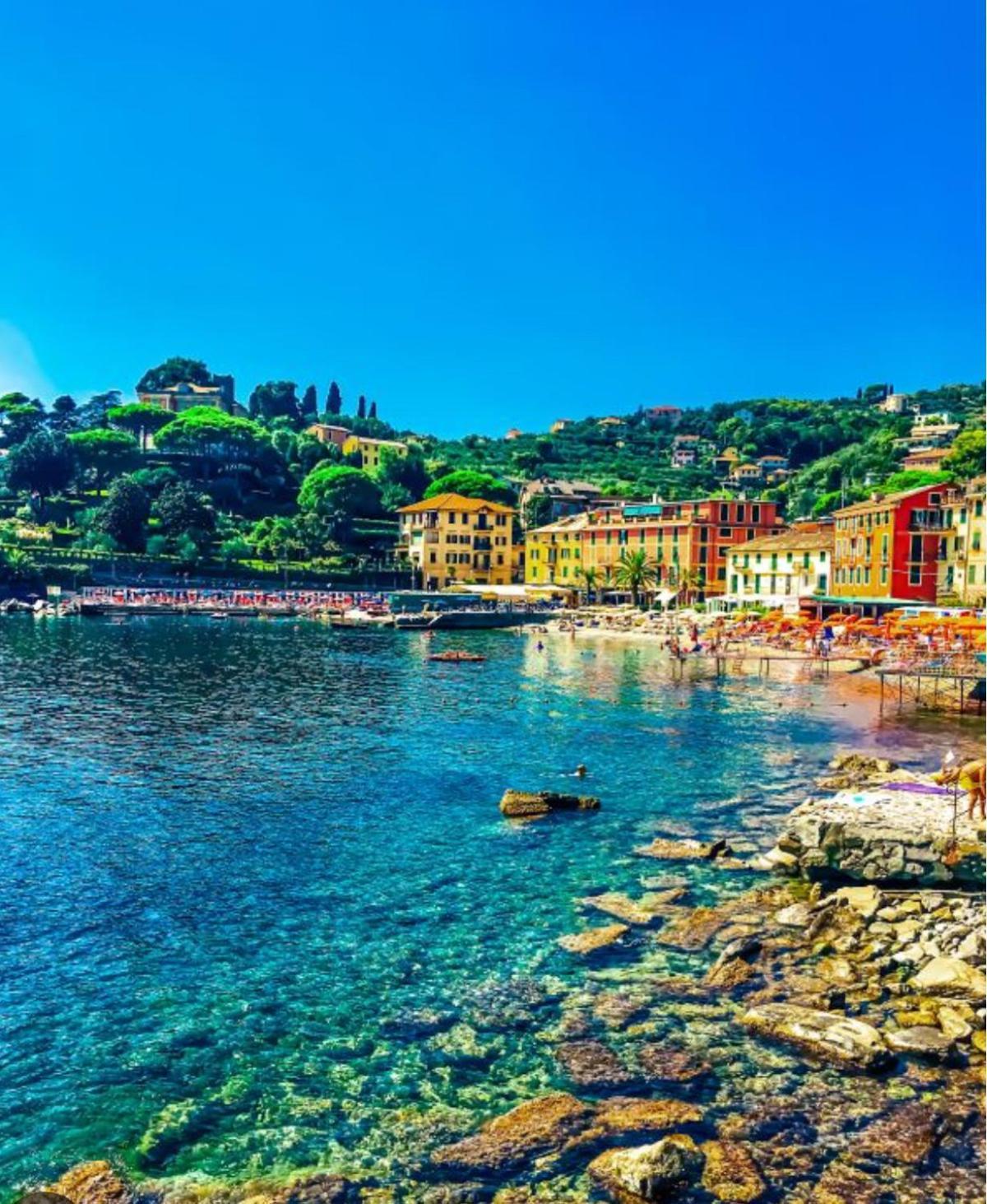 Elegant House By The Sea Rapallo - 50 Meters From The Beach ,Near Portofino Екстериор снимка